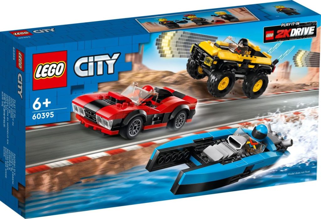 Weitere LEGO City 2023 Neuheiten angekündigt: LEGO 2K Drive Sets & Passagierflugzeug