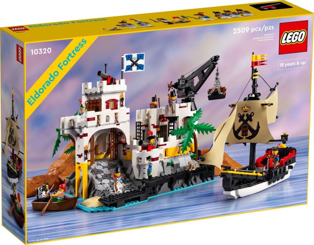 LEGO 10320 Eldorado-Festung: Neues LEGO Piraten Set im Retro Stil