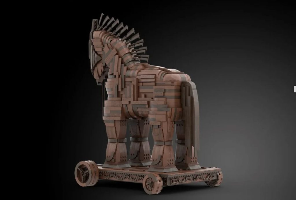 LEGO Ideas Trojan Horse