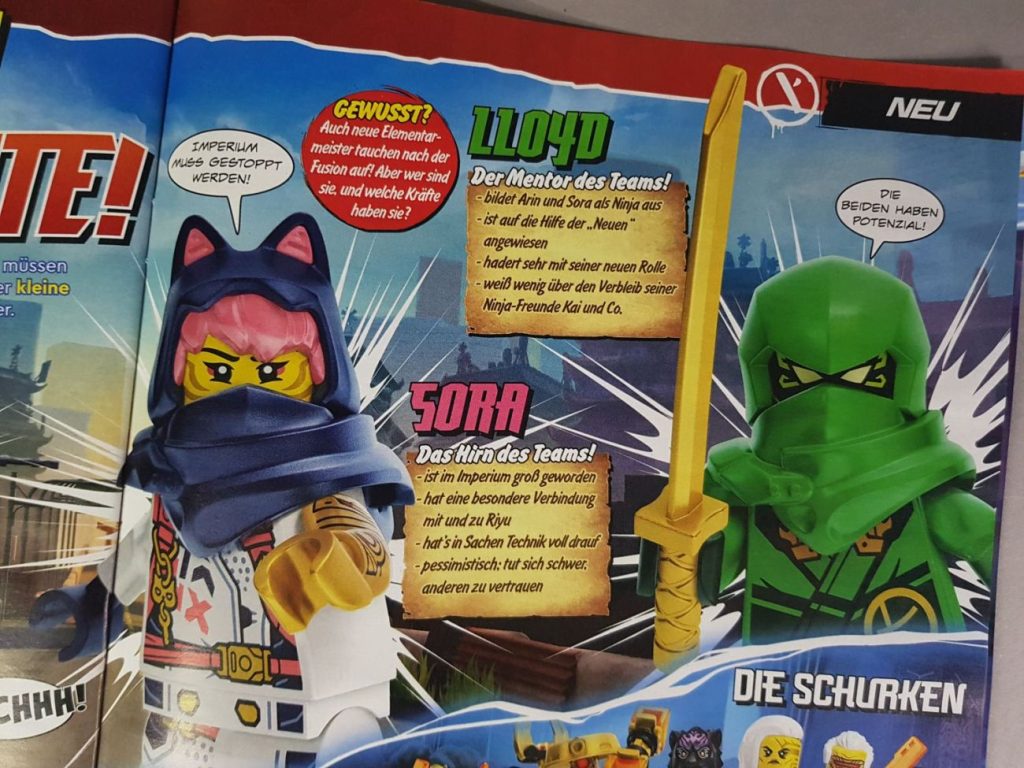 Mit vielen Extras: LEGO Ninjago Magazin #103 mit Oni-Garmadon und Dragons Rising Heftvorschau