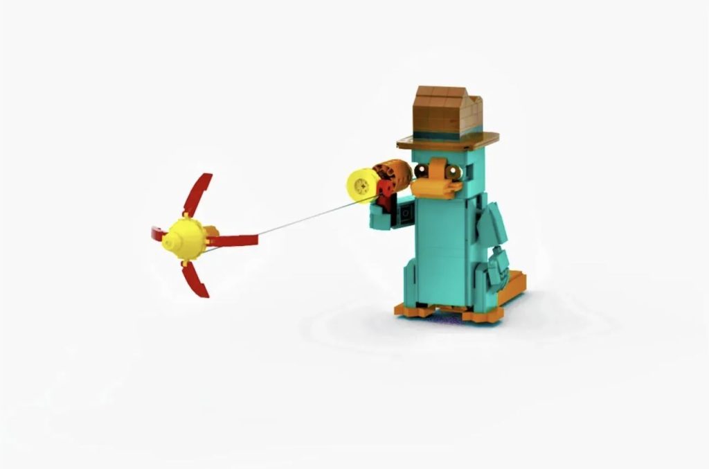 LEGO Ideas Disney's Phineas and Ferb- Perry the Platypus / Agent P