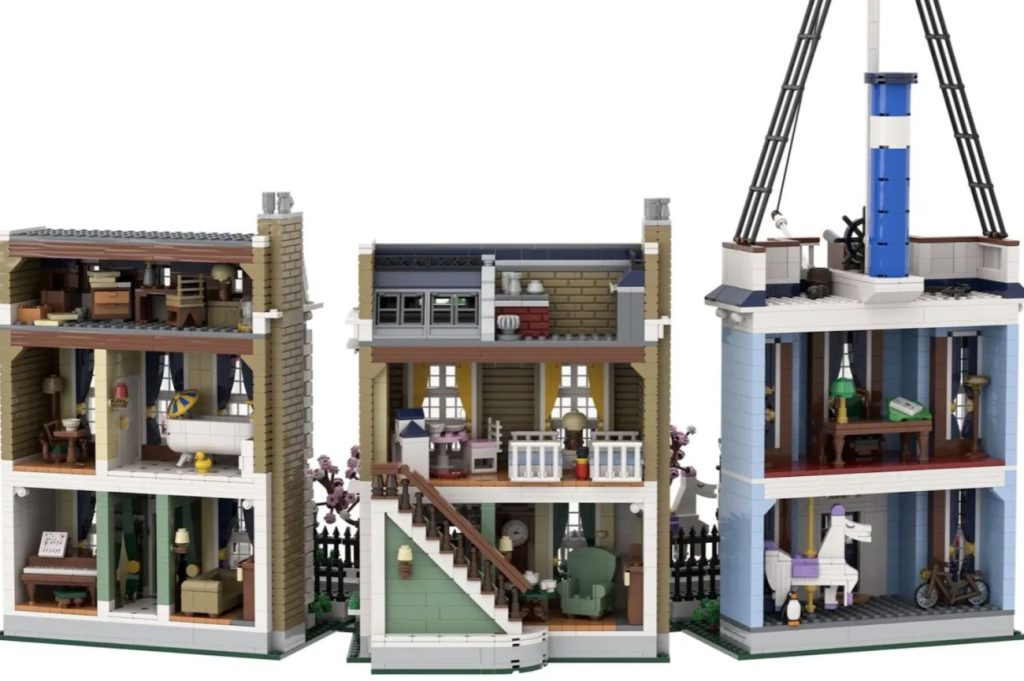 LEGO Ideas Marry Poppins, Cherry Tree Lane 60th Anniversay