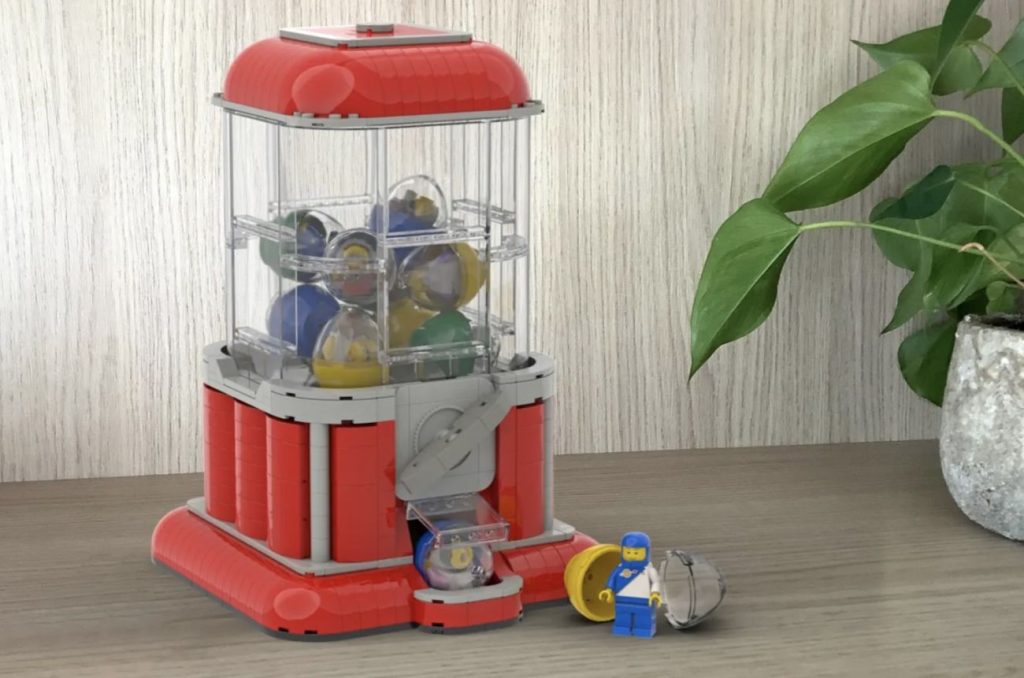 LEGO Ideas Minifigure Gumball Machine