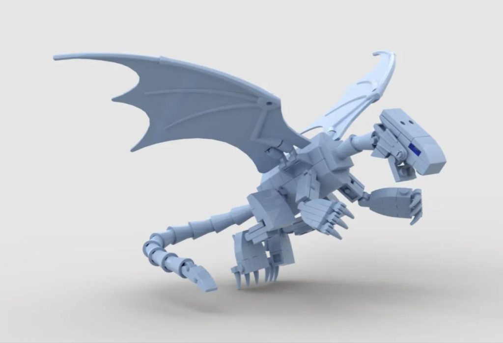 LEGO Ideas Yu-Gi-Oh! Card Box- Dark Magican vs Blue-Eyes White Dragon