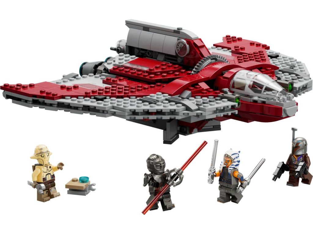 Weitere LEGO Ahsoka Sets vorgestellt: 75362 Ahsoka Tanos T-6 Jedi Shuttle & 75364 New Republic E-Wing vs. Shin Hatis Starfighter