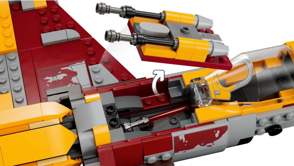 Weitere LEGO Ahsoka Sets vorgestellt: 75362 Ahsoka Tanos T-6 Jedi Shuttle & 75364 New Republic E-Wing vs. Shin Hatis Starfighter