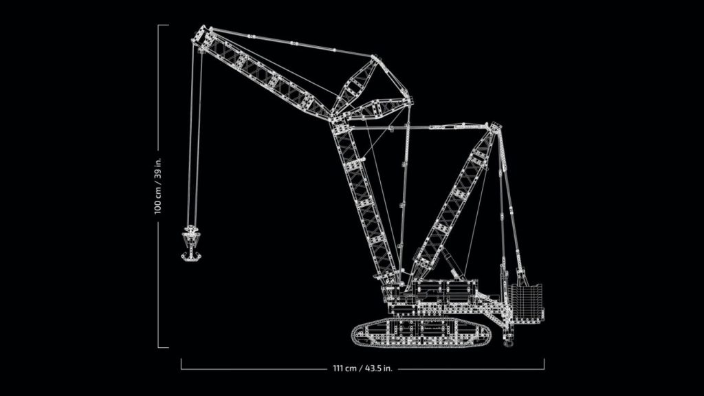 LEGO 42146 Liebherr LR 13000 Raupenkran: Neuer Technic Megakran offiziell vorgestellt