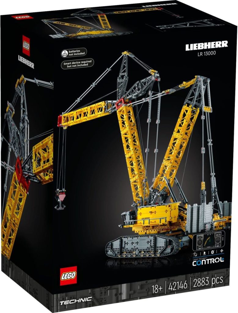 LEGO 42146 Liebherr LR 13000 Raupenkran: Neuer Technic Megakran offiziell vorgestellt