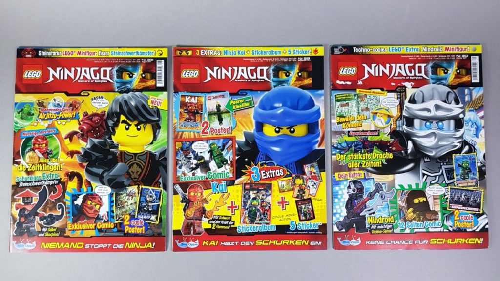 100 Ausgaben vom LEGO Ninjago Magazin: Ein großer Überblick zum Jubiläum