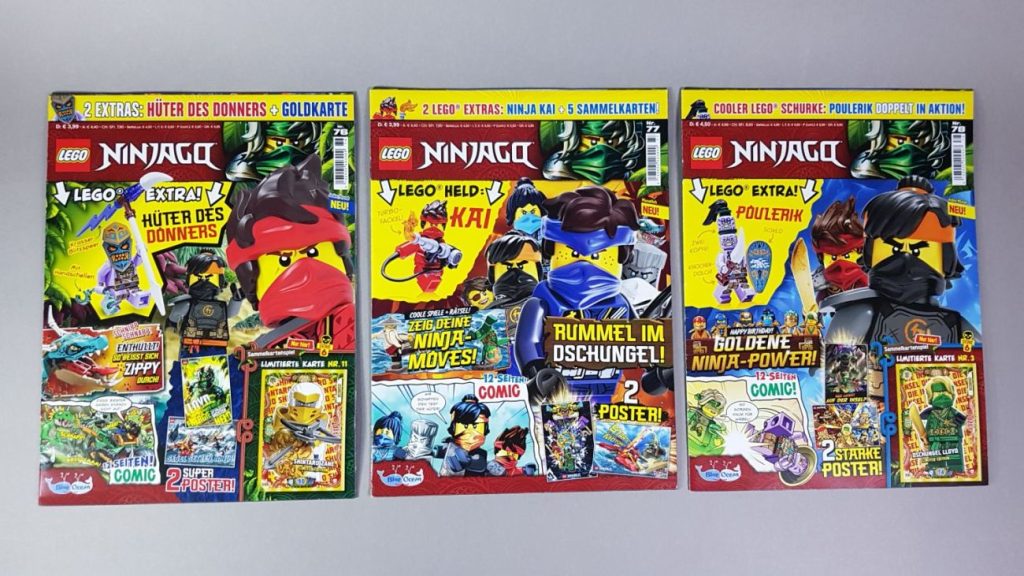 100 Ausgaben vom LEGO Ninjago Magazin: Ein großer Überblick zum Jubiläum
