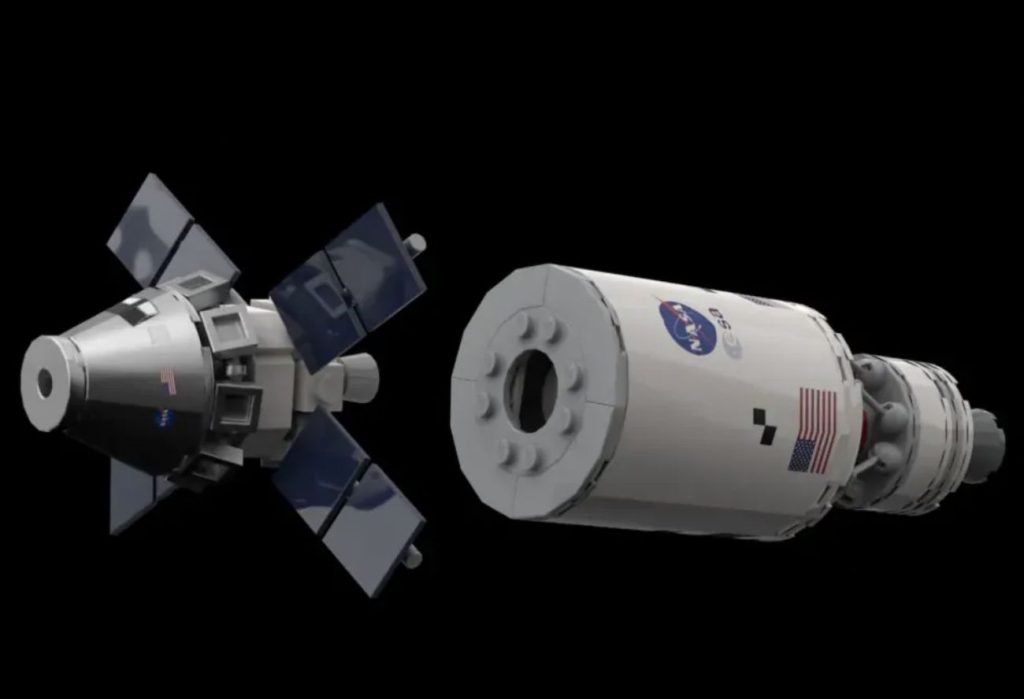 LEGO Ideas NASA's Space Launch System To the Moon and Mars