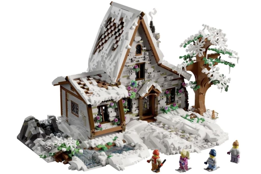 LEGO Ideas Snowy Morning in the Countryside