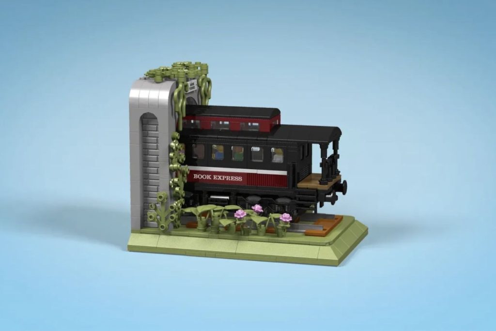 LEGO Ideas Train Bookends