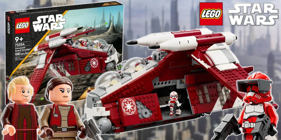 LEGO 75354 Gunship der Coruscant-Wachen enthüllt: Alle Bilder und