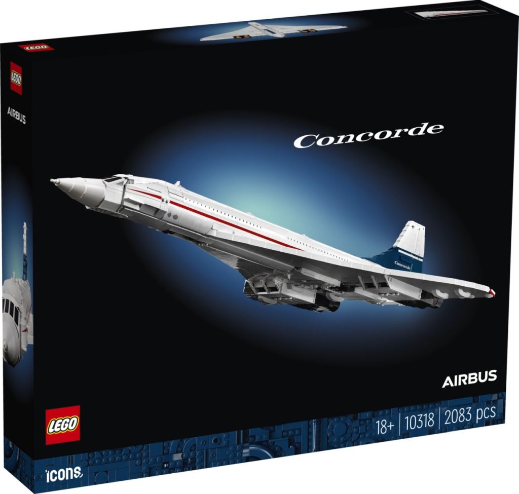 LEGO 10318 Concorde erscheint im September: Legendäres Überschallflugzeug ist über 1 Meter lang