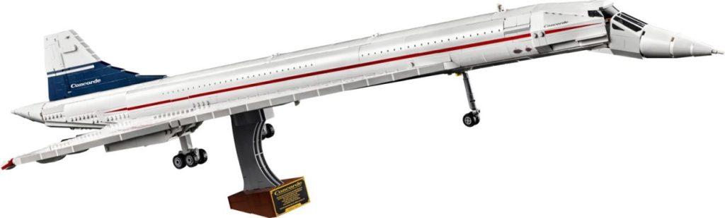 LEGO 10318 Concorde erscheint im September: Legendäres Überschallflugzeug ist über 1 Meter lang