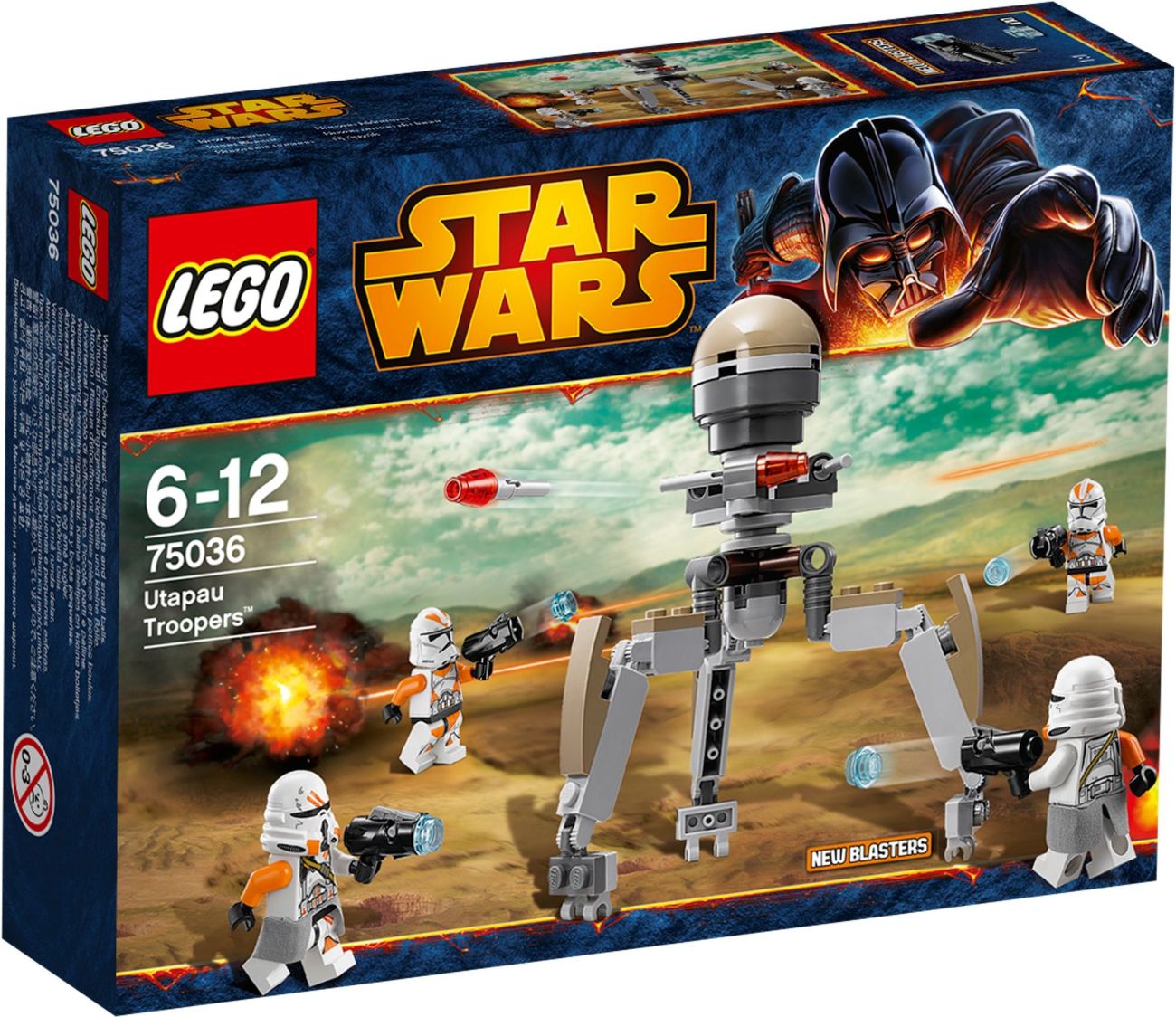 LEGO 75372 Clone Trooper & Battle Droid Battle Pack: 9 Figuren und