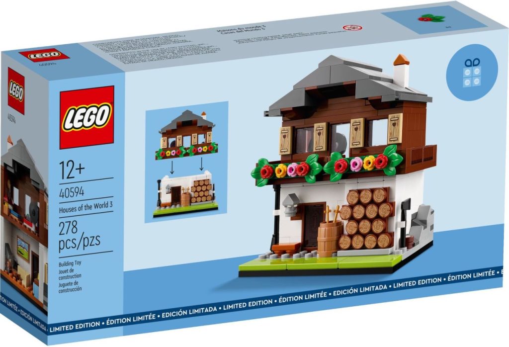 Ab sofort 2 GWPs im LEGO Onlineshop: 40600 100 Jahre Disney und 40594 Häuser der Welt 3