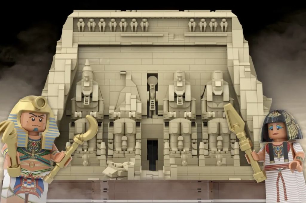 LEGO Ideas Great Temple of Abu Simbel With Secret Treasure