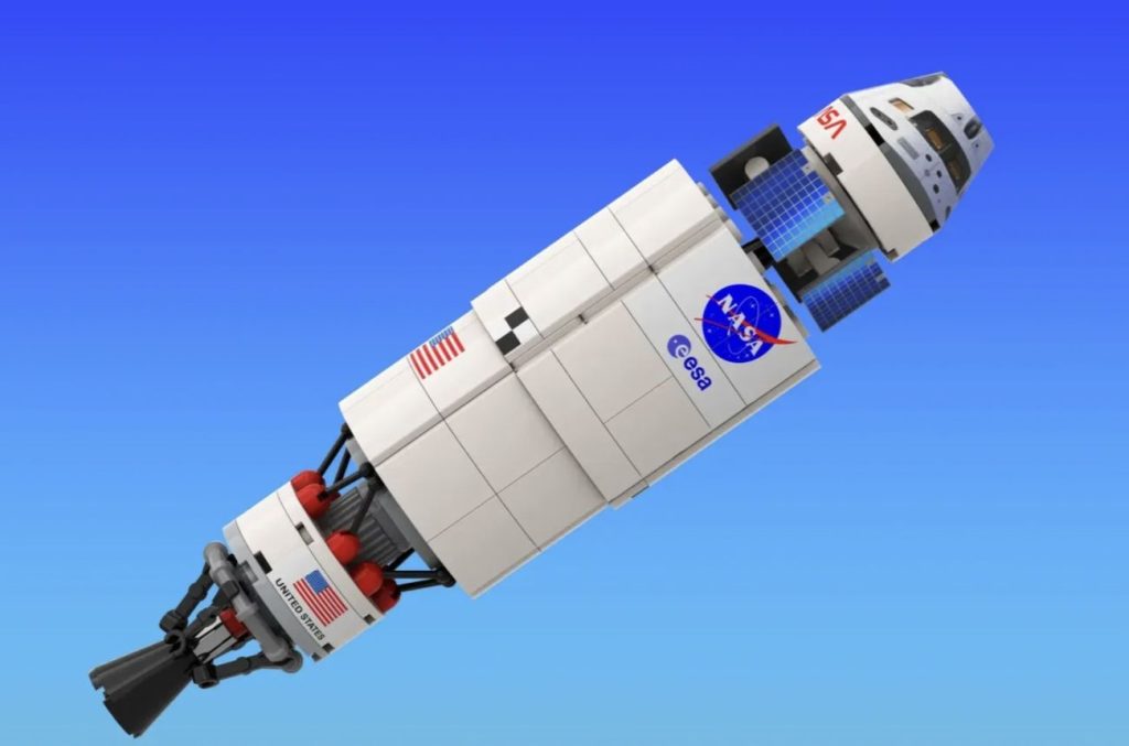 LEGO Ideas Nasa's SLS Block 1 & 1B Rockets Artemis Missions 01
