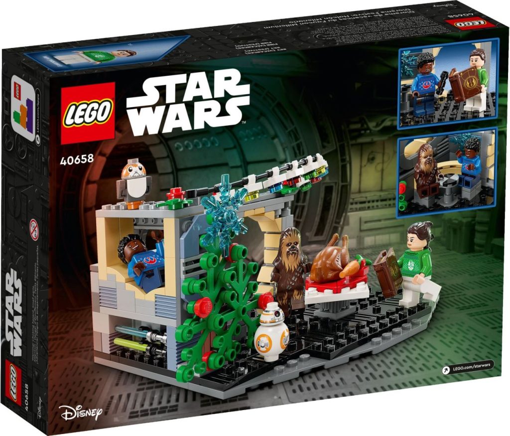 LEGO 40658 Millennium Falcon Weihnachtsdiorama