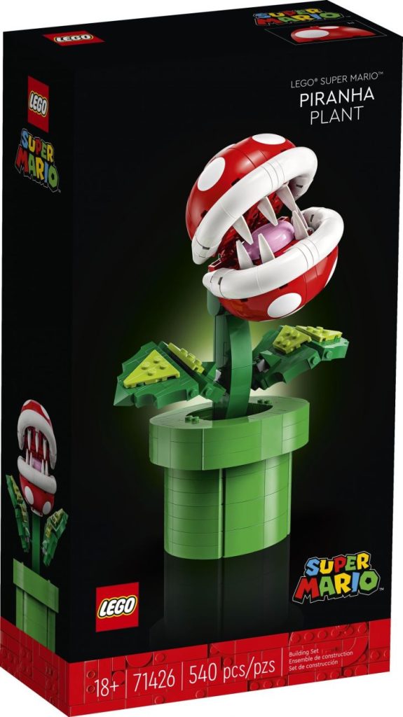 LEGO 71426 Piranha-Pflanze: Neues LEGO Super Mario Set für Erwachsene vorgestellt