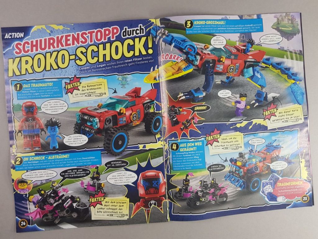 Das erste LEGO Dreamzzz Magazin ist da: Review und Heftvorschau