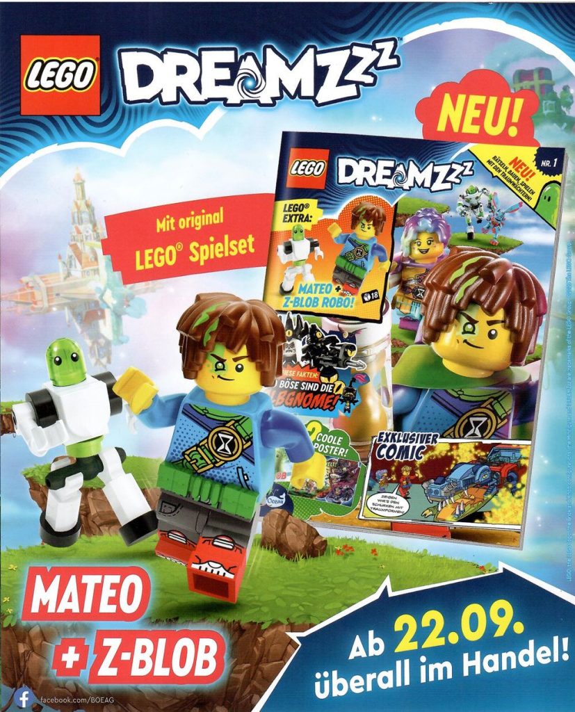 LEGO Dreamzzz Magazin: Erste Ausgabe erscheint am 22. September