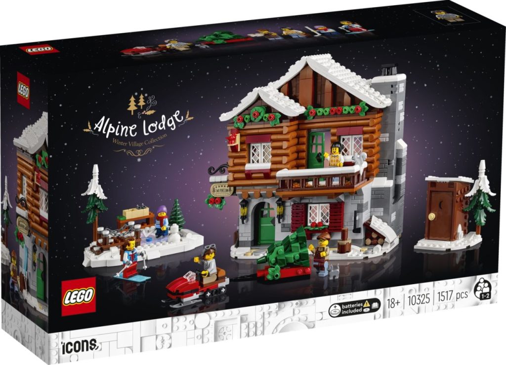 LEGO 10325 Almhütte: Winter Village Set 2023 neu vorgestellt
