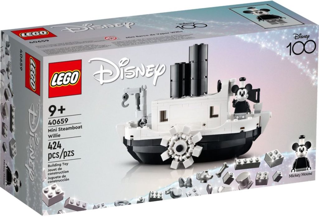 LEGO 40659 Steamboat Willie Mini-Modell: Offizielle Bilder und Infos zum kommenden GWP