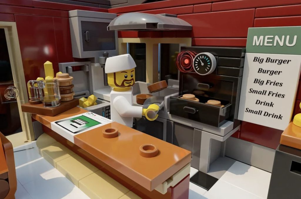LEGO Ideas Burger City 04