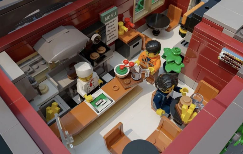 LEGO Ideas Burger City 04