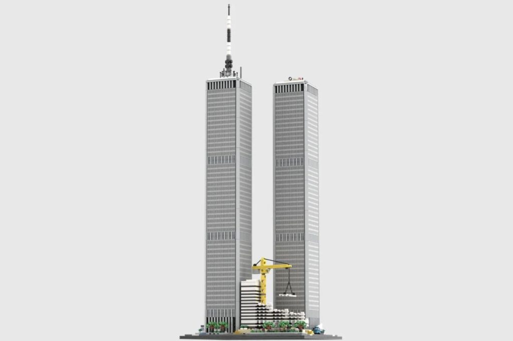 LEGO Ideas WTC Twin Towers & Vista International Hotel 1979 01