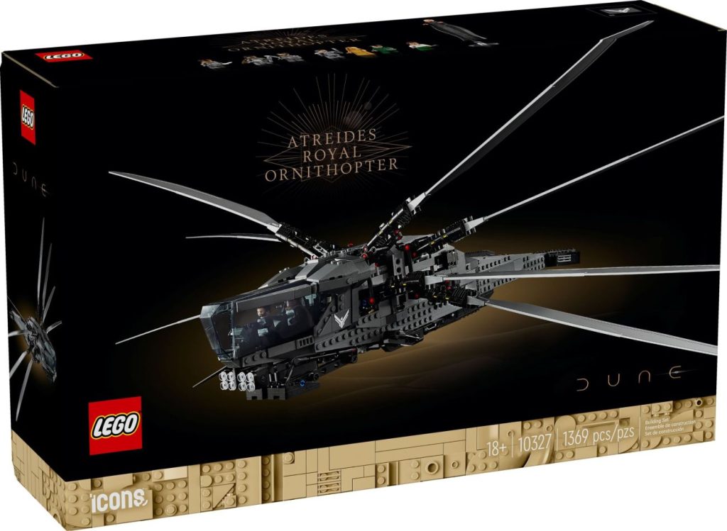 LEGO Icons 10327 Dune Atreides Royal Ornithopter offiziell vorgestellt!