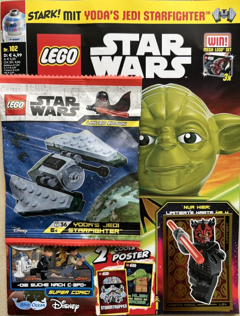 LEGO Star Wars Magazin #102: Yodas Jedi Starfighter und Heftvorschau