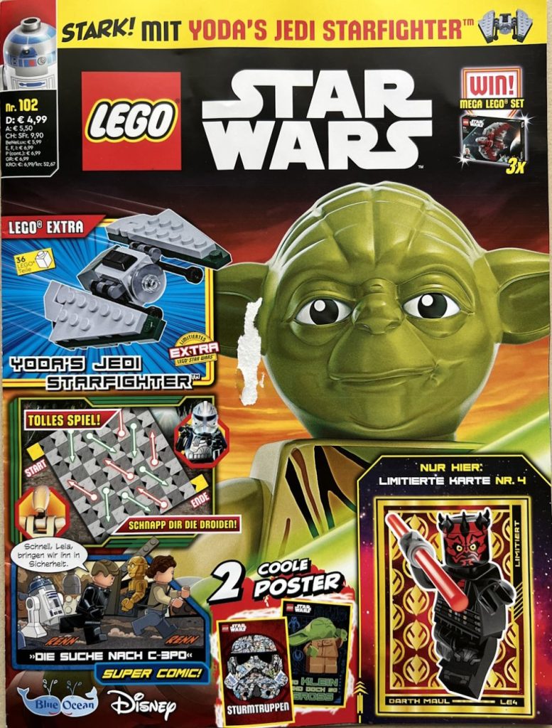LEGO Star Wars Magazin #102: Yodas Jedi Starfighter und Heftvorschau