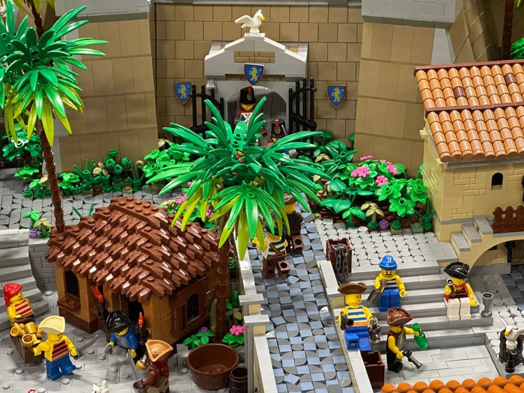 Disneyland Pirates of the Carribean Ride als LEGO MOC