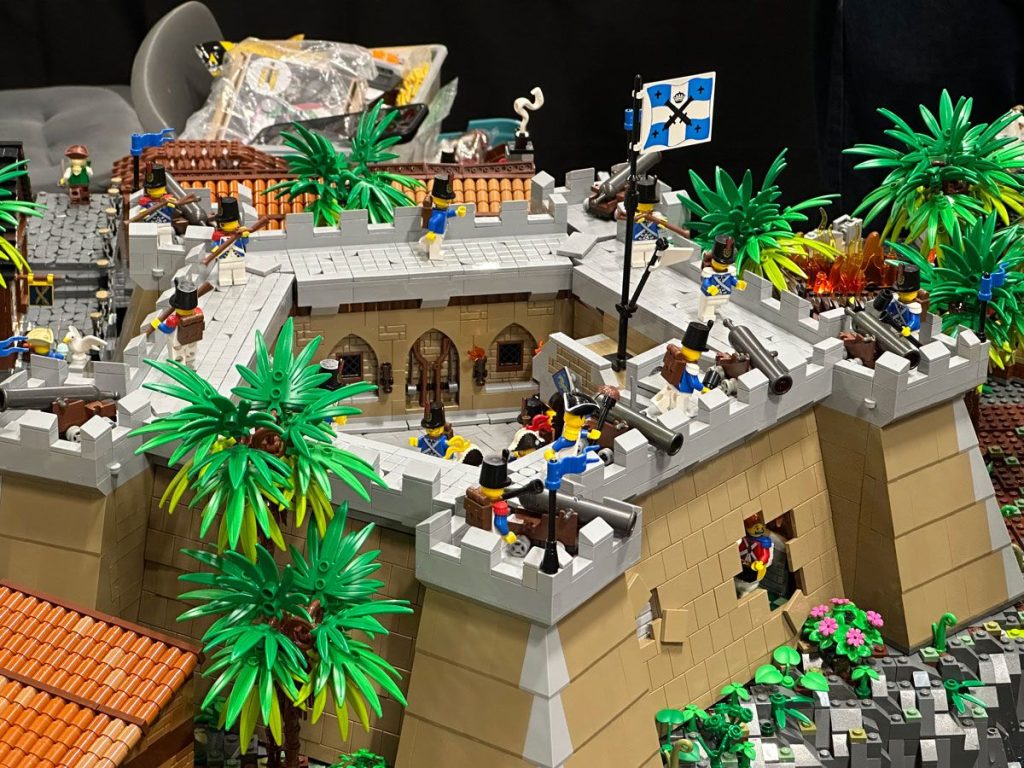 Disneyland Pirates of the Carribean Ride als LEGO MOC