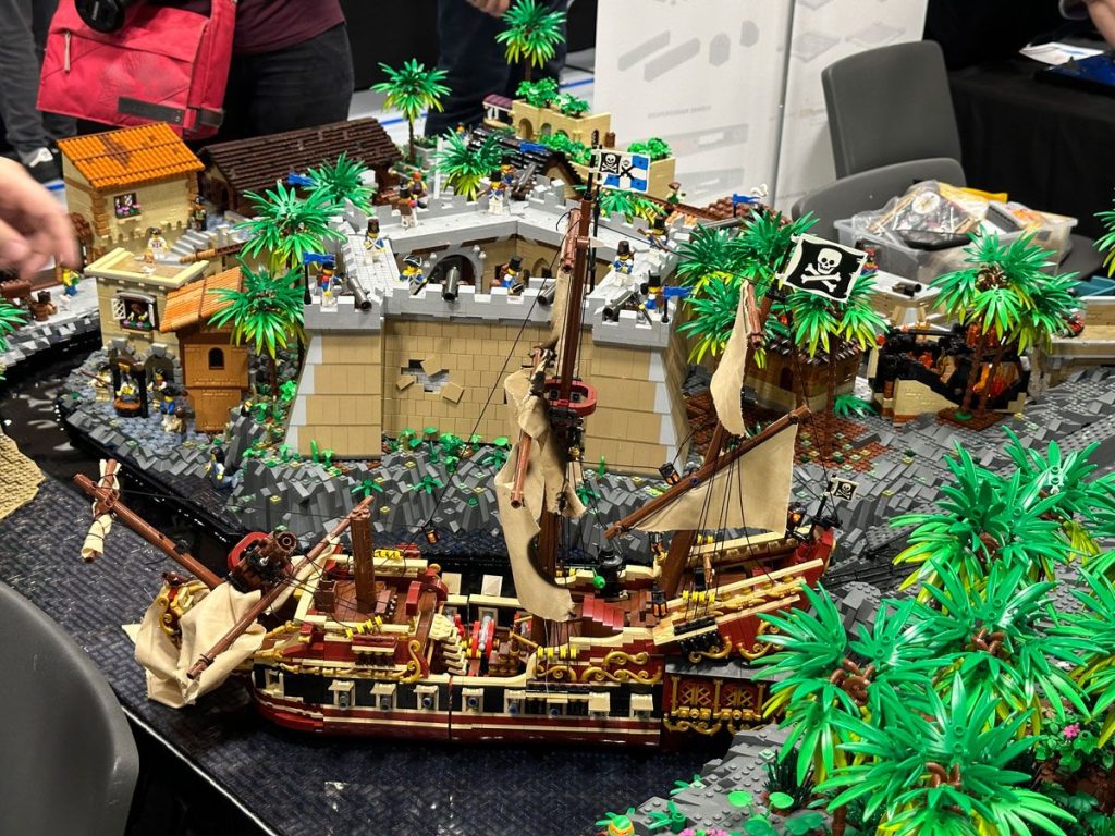 Disneyland Pirates of the Carribean Ride als LEGO MOC
