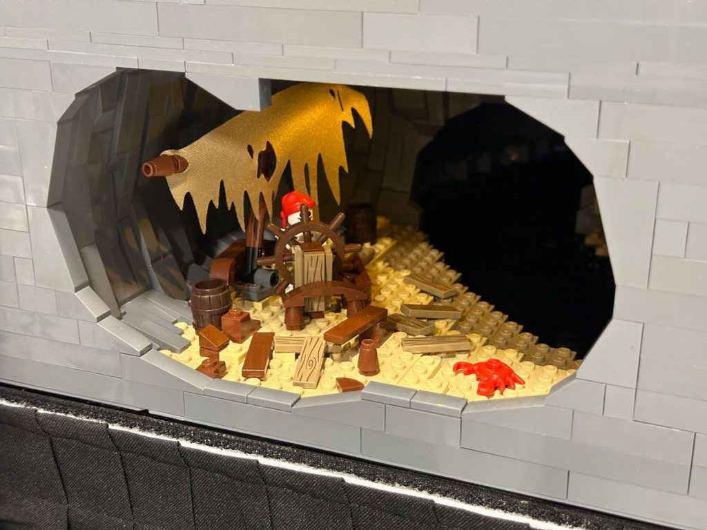 Disneyland Pirates of the Carribean Ride als LEGO MOC