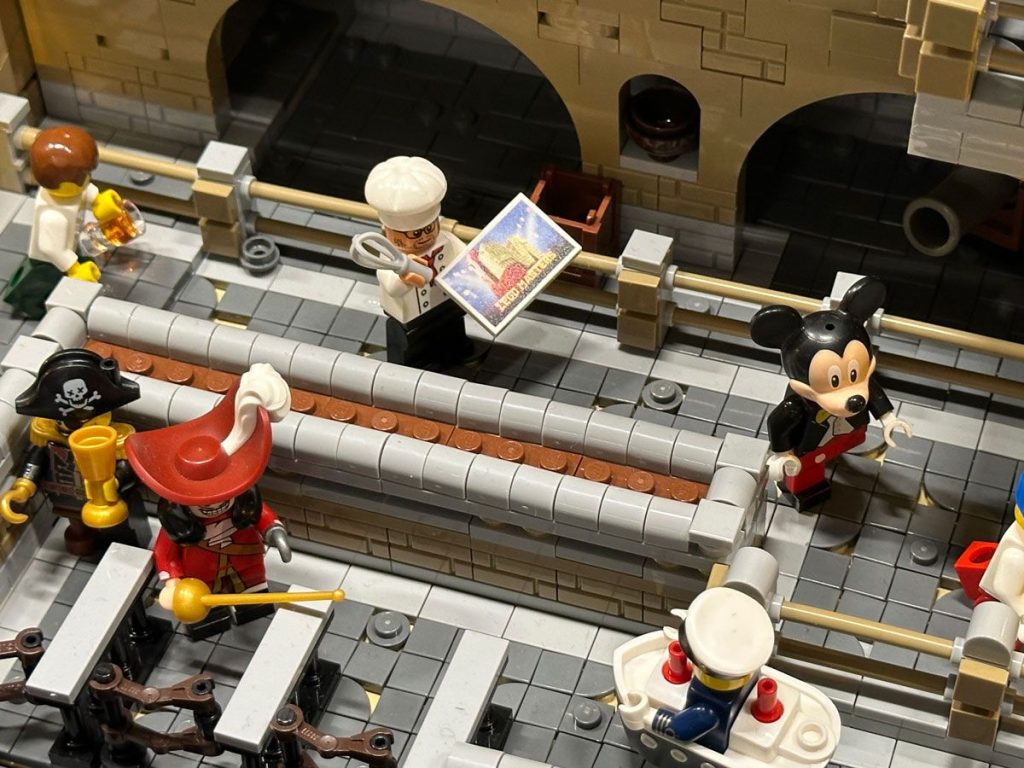 Disneyland Pirates of the Carribean Ride als LEGO MOC