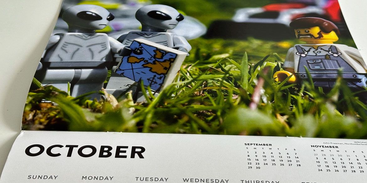 LEGO Wandkalender 2024