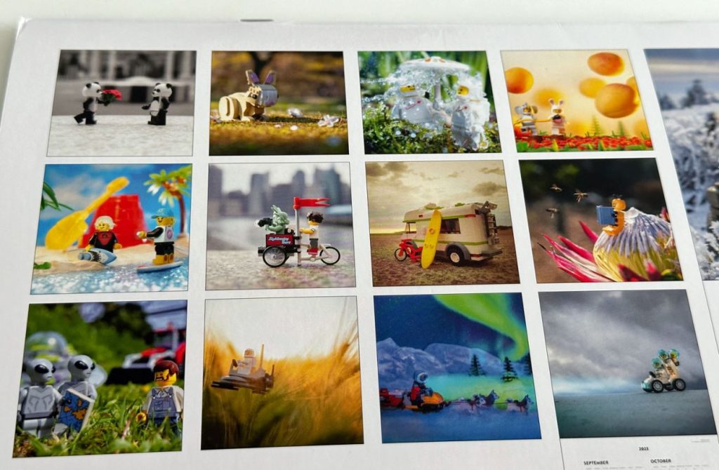LEGO Wandkalender 2024: Made by Fans