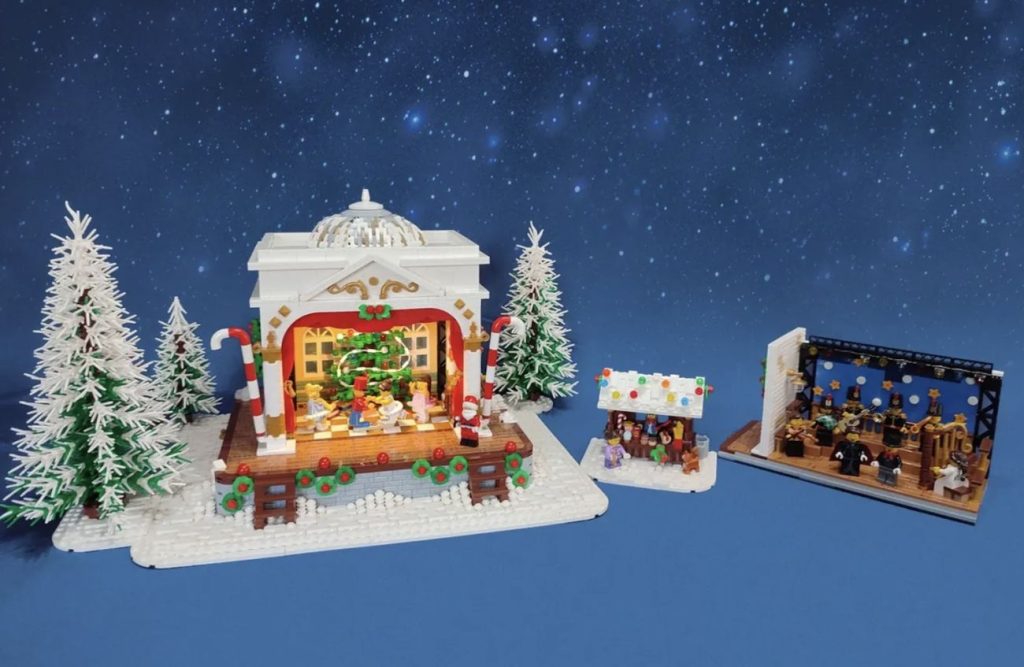 LEGO Ideas Christmas Theater Weihnachten