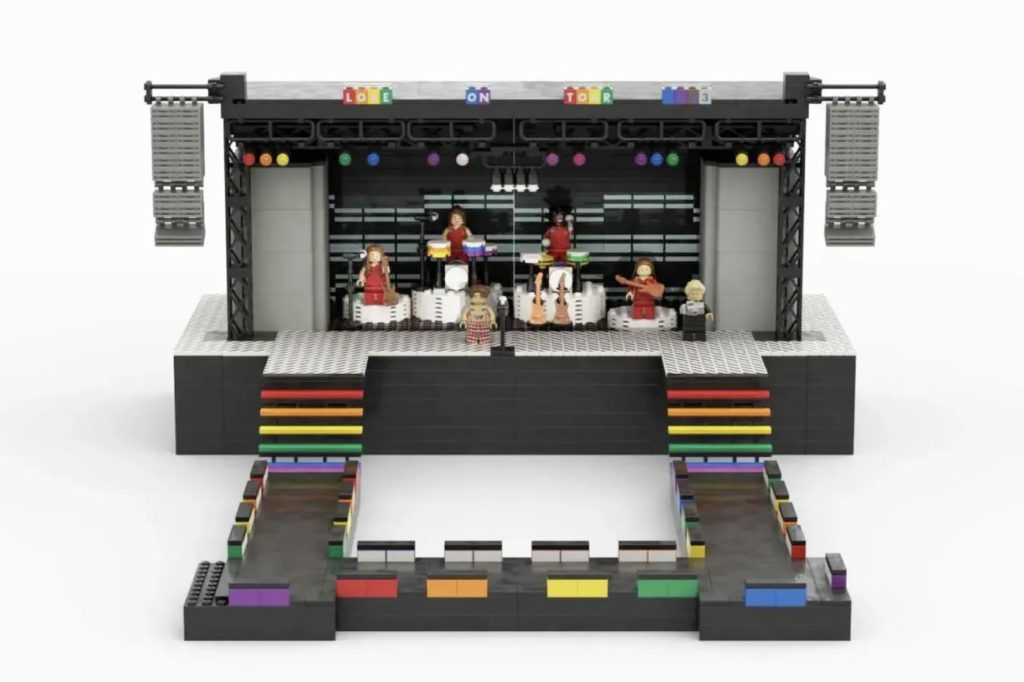LEGO Ideas Harry Styles Love on Tour 2023