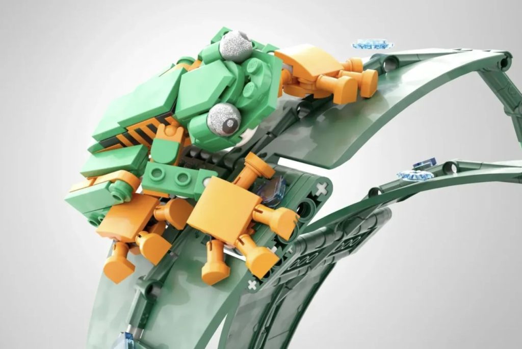 LEGO Ideas Rainforest Frogs 01