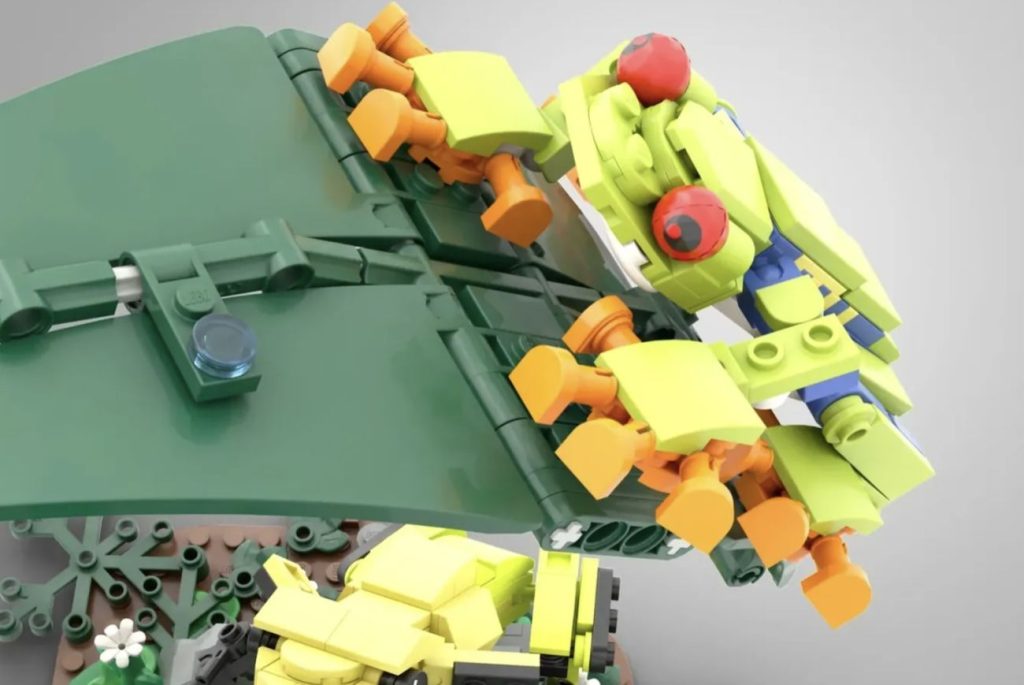 LEGO Ideas Rainforest Frogs 01