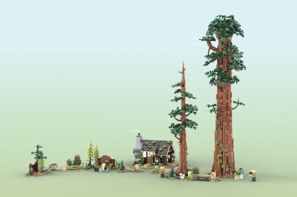 LEGO Ideas Sequoia Tree Trail