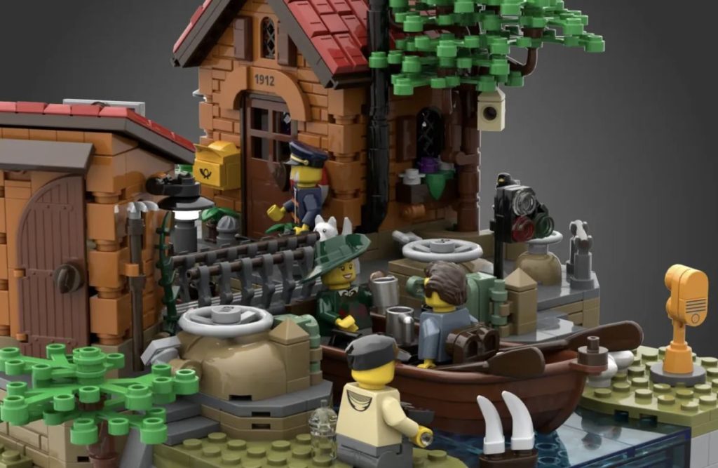 LEGO Ideas Working Canal Lock