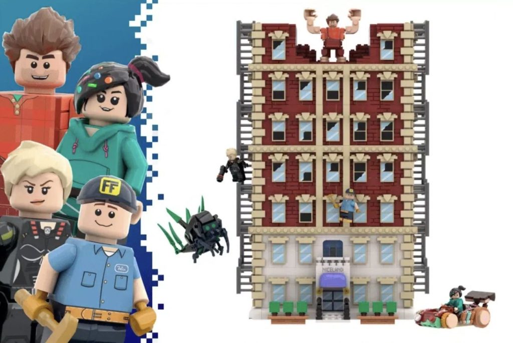 LEGO Ideas Wreck It Ralph 10th Anniversary 01